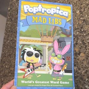 2012 Poptropica Mad Libs Book - never used